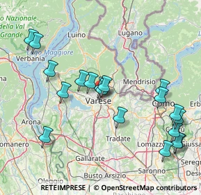 Mappa Viale Valganna, 21056 Varese VA, Italia (17.03211)