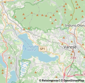 Mappa Via San Martino, 21020 Casciago VA, Italia (3.7095)