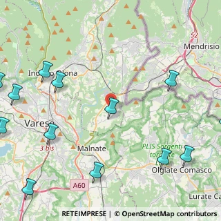 Mappa 21050 Cantello VA, Italia (6.45615)
