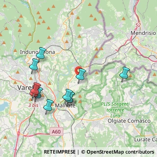 Mappa 21050 Cantello VA, Italia (4.23364)