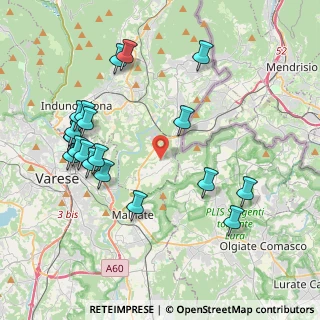 Mappa 21050 Cantello VA, Italia (4.395)