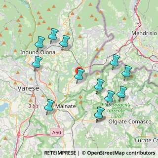 Mappa 21050 Cantello VA, Italia (4.22231)