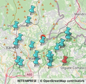 Mappa 21050 Cantello VA, Italia (4.2165)