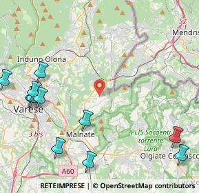 Mappa 21050 Cantello VA, Italia (5.81545)