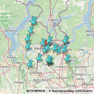 Mappa 21050 Cantello VA, Italia (12.2755)