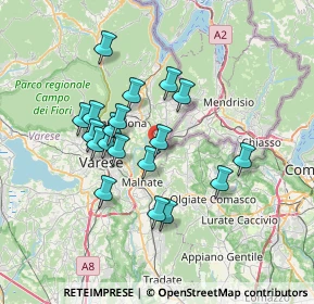 Mappa 21050 Cantello VA, Italia (6.05)