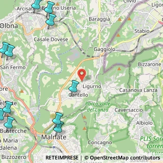 Mappa 21050 Cantello VA, Italia (3.71)