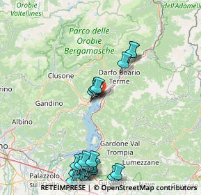 Mappa Via delle Mercede, 24062 Costa Volpino BG, Italia (19.4425)
