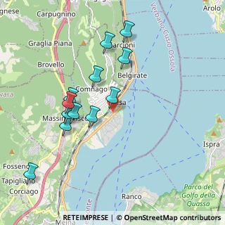 Mappa Via al Cimitero, 28040 Lesa NO, Italia (1.85083)