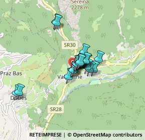 Mappa Frazione Chez Les Bovet, 11010 Valpelline AO, Italia (0.45652)