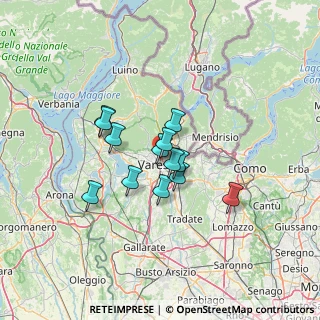 Mappa Via Misurina, 21100 Varese VA, Italia (9.21692)