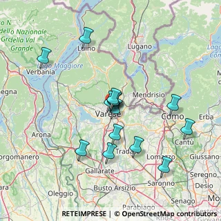 Mappa Via Misurina, 21100 Varese VA, Italia (13.03857)