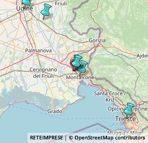 Mappa 34077 Ronchi dei Legionari GO, Italia (24.39)