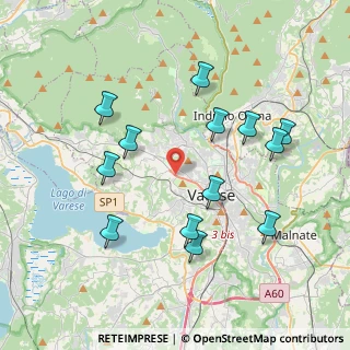 Mappa Sanvito, 21100 Varese VA, Italia (3.93769)