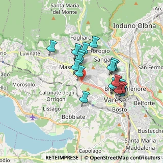 Mappa Sanvito, 21100 Varese VA, Italia (1.4965)