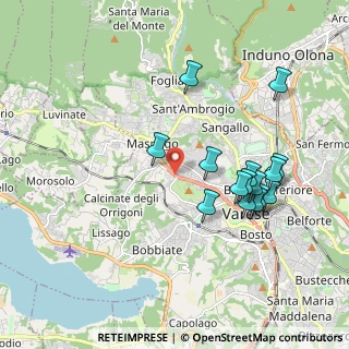 Mappa Sanvito, 21100 Varese VA, Italia (1.88467)