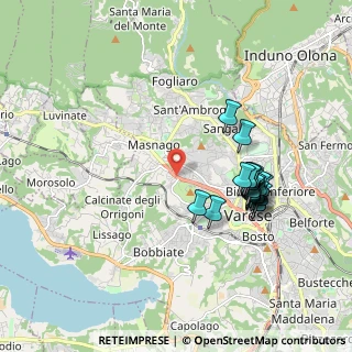 Mappa Sanvito, 21100 Varese VA, Italia (1.8205)