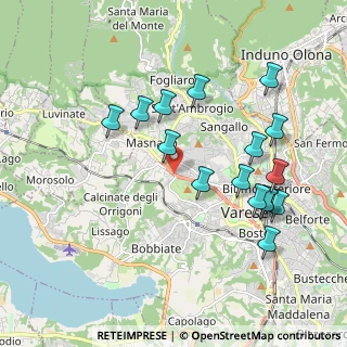 Mappa Sanvito, 21100 Varese VA, Italia (1.9775)