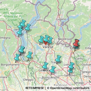 Mappa Sanvito, 21100 Varese VA, Italia (18.7865)