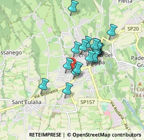 Mappa Via dele Valli, 31017 Crespano del Grappa TV, Italia (0.647)