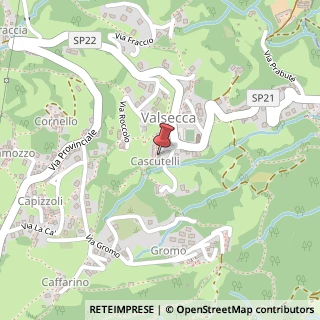 Mappa Via Cascutelli, 23, 24030 Sant'Omobono Terme, Bergamo (Lombardia)