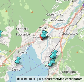 Mappa Piazza Wortley, 24062 Costa Volpino BG, Italia (2.52083)