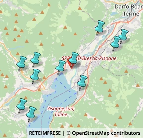 Mappa Piazza Wortley, 24062 Costa Volpino BG, Italia (4.41909)