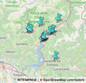 Mappa Piazza Wortley, 24062 Costa Volpino BG, Italia (8.02923)