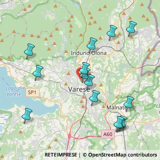 Mappa Via E. Castiglioni, 21100 Varese VA, Italia (4.65286)