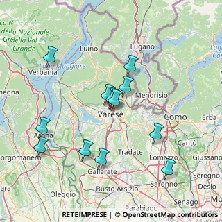 Mappa Via E. Castiglioni, 21100 Varese VA, Italia (14.54417)
