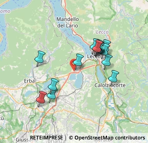 Mappa Via Roncaglio, 23862 Civate LC, Italia (6.25733)