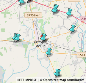 Mappa Via Julia Divisione, 33052 Cervignano del Friuli UD, Italia (6.032)