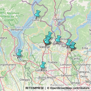 Mappa Via Valstagna, 21100 Varese VA, Italia (12.10545)