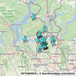Mappa Via Gorizia, 21100 Varese VA, Italia (9.318)
