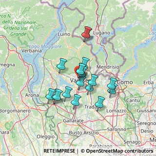 Mappa Via Gorizia, 21100 Varese VA, Italia (10.18)