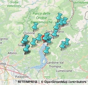 Mappa Via Enrico Fermi, 24062 Costa Volpino BG, Italia (11.206)