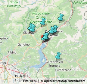 Mappa Via Enrico Fermi, 24062 Costa Volpino BG, Italia (8.06923)