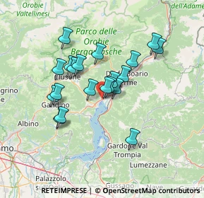 Mappa Via Enrico Fermi, 24062 Costa Volpino BG, Italia (11.431)