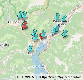 Mappa Via Enrico Fermi, 24062 Costa Volpino BG, Italia (6.73357)