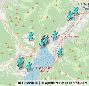 Mappa Via Enrico Fermi, 24062 Costa Volpino BG, Italia (3.69364)