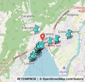 Mappa Via Enrico Fermi, 24062 Costa Volpino BG, Italia (0.7375)