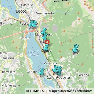 Mappa Maggianico, 23900 Lecco LC, Italia (2.09167)