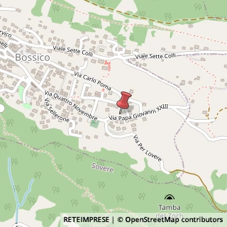 Mappa Via papa giovanni xxiii 5, 24060 Bossico, Bergamo (Lombardia)