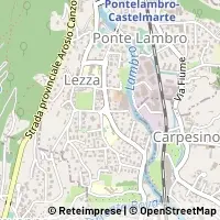 Map Ponte Lambro