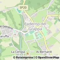 মানচিত্র Paderno del Grappa