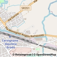 Mapa Cervignano del Friuli