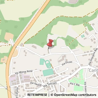 Mappa Via Pianezzo, 22 F, 21050 Cantello, Varese (Lombardia)