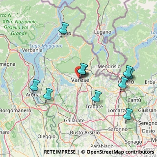 Mappa Via D'Acquisto Salvo, 21100 Varese VA, Italia (15.27833)