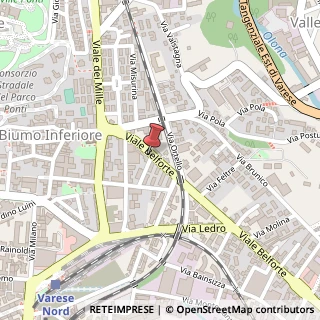 Mappa Viale Belforte, 2, 21100 Varese, Varese (Lombardia)