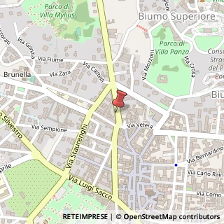 Mappa Viale Padre G. B. Aguggiari, 5, 21100 Varese, Varese (Lombardia)